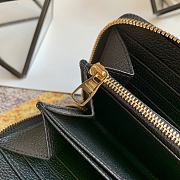 LV Zippy wallet bicolor monogram empreinte leather in black/beige M69794 19.5cm - 2