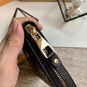 LV Zippy wallet bicolor monogram empreinte leather in black/beige M69794 19.5cm - 3