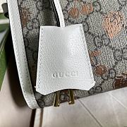 Gucci Padlock small berry shoudler bag with cherry and strawberry 498156 26cm - 4