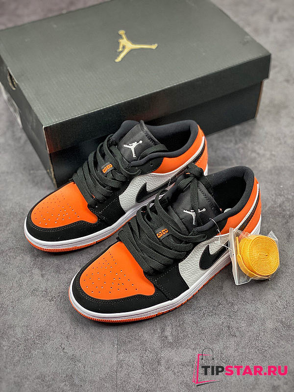 Nike Air Jordan 1 low black/orange - 1