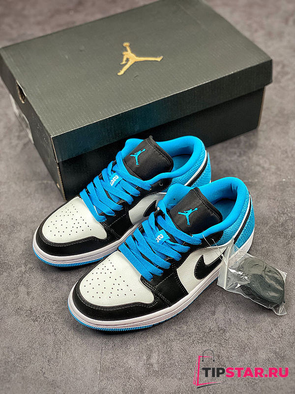 Air Jordan 1 Low AJ1 blue black and white low CK3022-004 - 1