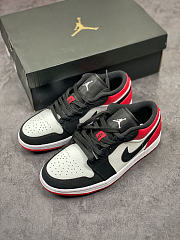 Nike Air Jordan 1 low black/red - 1