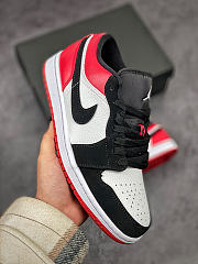 Nike Air Jordan 1 low black/red - 2