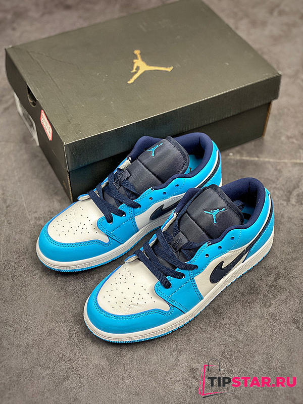 Nike Air Jordan 1 blue/dark blue - 1