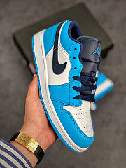 Nike Air Jordan 1 blue/dark blue - 6