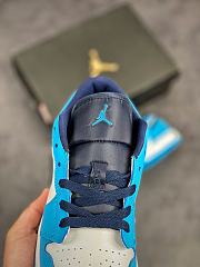 Nike Air Jordan 1 blue/dark blue - 4