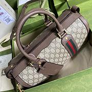 Gucci GG small duffel bag with Web 645017 36cm - 4