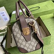 Gucci GG small duffel bag with Web 645017 36cm - 6