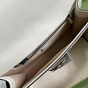 Gucci Clutch with double G in white leather 648935 29cm - 2