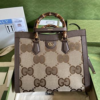 Gucci Diana medium tote bag with jumbo GG 655658 35cm