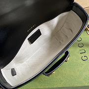 Gucci Horsebit 1955 mini bag black leather 658574 20.5cm - 6