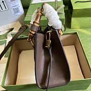 Gucci Diana mini tote bag with jumbo GG 655661 20cm - 5