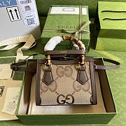 Gucci Diana mini tote bag with jumbo GG 655661 20cm - 3