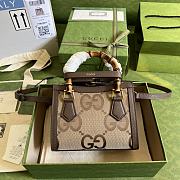 Gucci Diana mini tote bag with jumbo GG 655661 20cm - 5