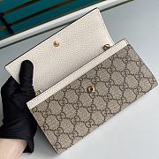Gucci GG Marmont chain wallet white 546585 19cm - 5