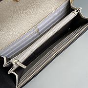 Gucci GG Marmont chain wallet white 546585 19cm - 6