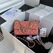 Chanel Flap bag in pink AS2326 20cm - 1