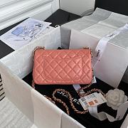 Chanel Flap bag in pink AS2326 20cm - 2