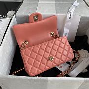 Chanel Flap bag in pink AS2326 20cm - 3