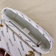 Gucci The Hacker Project small GG Marmont bag white leather 443497 25.5cm - 3