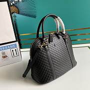 Gucci Dome satchel bag in black 449663 31cm - 2
