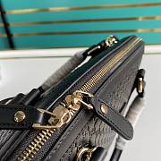 Gucci Dome satchel bag in black 449663 31cm - 3