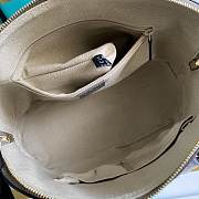 Gucci Dome satchel bag in grey 449663 31cm - 5