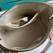 Gucci Dome satchel bag in pink 449663 31cm - 4