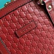 Gucci Dome satchel bag in red 449654 24cm - 6