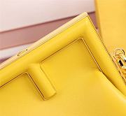 Fendi Frist medium yellow leather bag 3001 32.5cm - 3