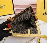 Fendi Frist medium yellow leather bag 3001 32.5cm - 2