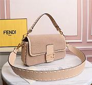 Fendi Baguette pink sheepskin bag 8BR600AH96F1F7N 27cm - 5