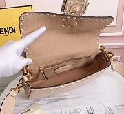 Fendi Baguette pink sheepskin bag 8BR600AH96F1F7N 27cm - 4