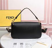 Fendi Baguette black leather bag 28cm - 3