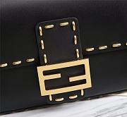 Fendi Baguette black leather bag 28cm - 6