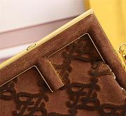 Fendi First small brown suede bag 8BP127AGXKF1992 26cm - 2