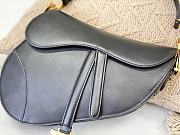 Dior Saddle bag black goatskin M0446CCEH_M900 25.5cm - 5