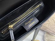 Dior Saddle bag black goatskin M0446CCEH_M900 25.5cm - 4