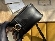 Gucci GG Marmont small matelassé shoulder bag black lether 447632 24cm - 6