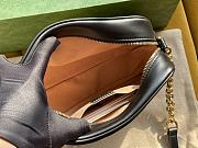 Gucci GG Marmont small matelassé shoulder bag black lether 447632 24cm - 4