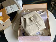 LV Montsouris backpack white leather M45397 27.5cm - 1