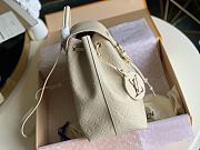 LV Montsouris backpack white leather M45397 27.5cm - 4