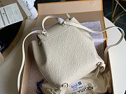 LV Montsouris backpack white leather M45397 27.5cm - 6