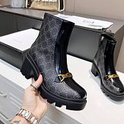 Gucci Interlocking G horsebit boot black - 1