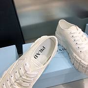 Prada Double Wheel sequin sneakers white - 6