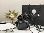 Chanel backpack black lambskin 18cm - 2