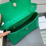 Balenciaga Hourglass shoulder bag in green 12801180 29cm - 4