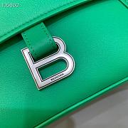 Balenciaga Hourglass shoulder bag in green 12801180 29cm - 6