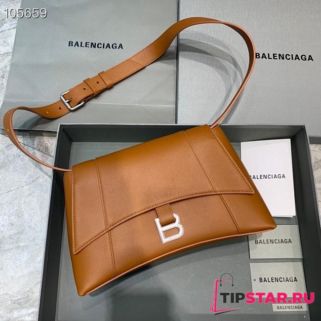 Balenciaga Hourglass shoulder bag in brown 12801180 29cm - 1