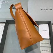 Balenciaga Hourglass shoulder bag in brown 12801180 29cm - 5